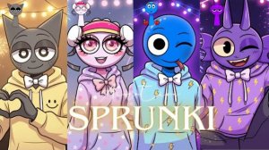 🎆 SPRUNKI ВОЛШЕБНЫЕ ФЕЙЕРВЕРКИ ✨  АНИМАЦИЯ СПРУНКИ БЕНГАЛЬСКИЕ ОГНИ НА МОЩНОМ ВАЙБИКЕ ФО РИЛ