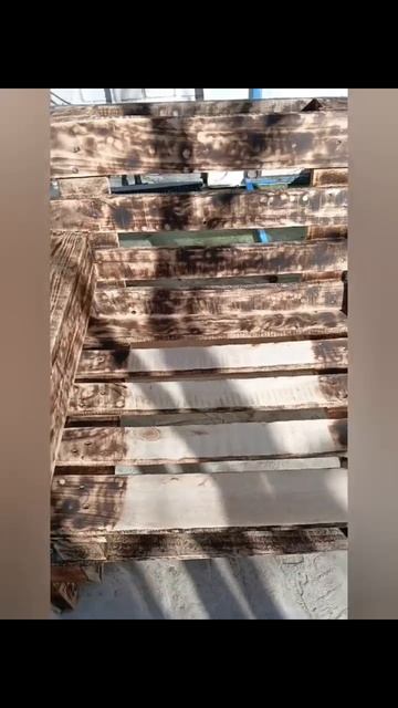 Садовая скамейка из паллет своими руками 👍