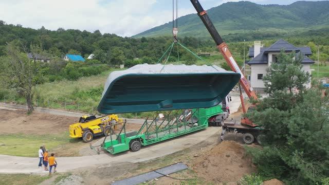 Строительство бассейна за 3 дня