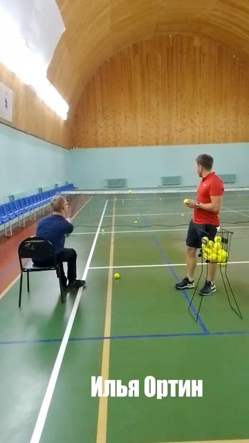 Теннис на колясках Илья Ортин клип №4