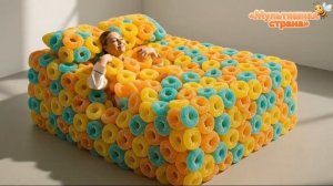 Мультики. Невиданные кровати. АСМР