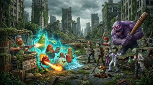 Зомби против растений! Plants vs Zombies ПвЗ PvZ Растения против Зомби