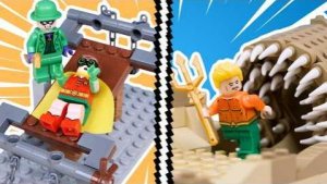 Лего Минифигурки супергероев ПРОТИВ хитроумных конструкторов LEGO!