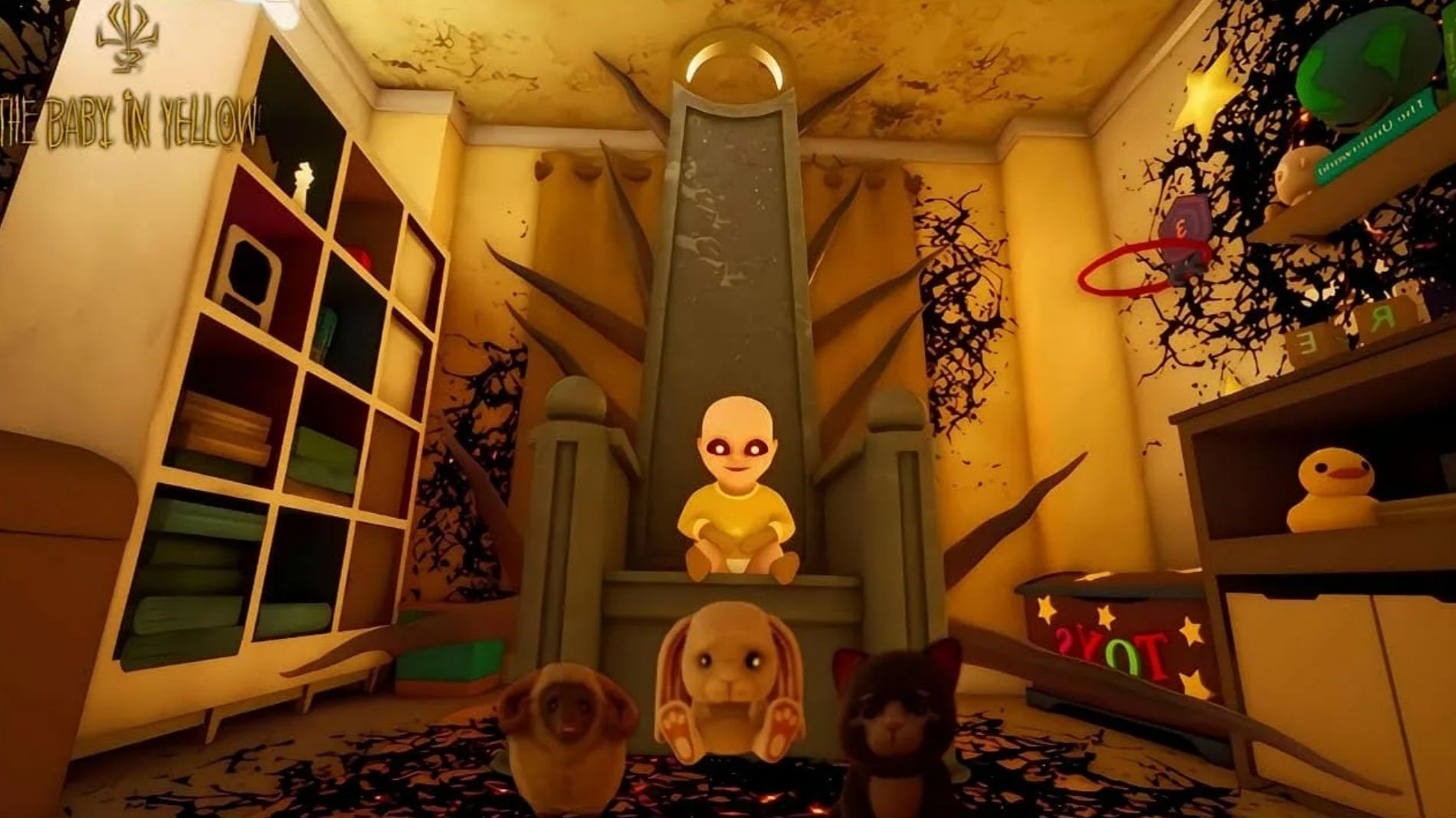 Младенец в жёлтом! Продолжил проходить этот хоррор! 2 часть