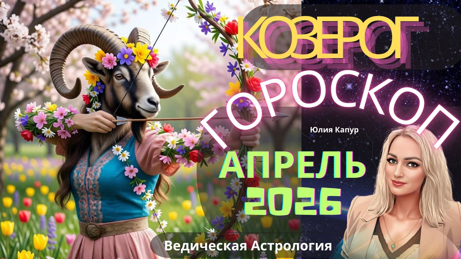 Козерог♑️ - гороскоп на Апрель 2026 года. От Юлии Капур