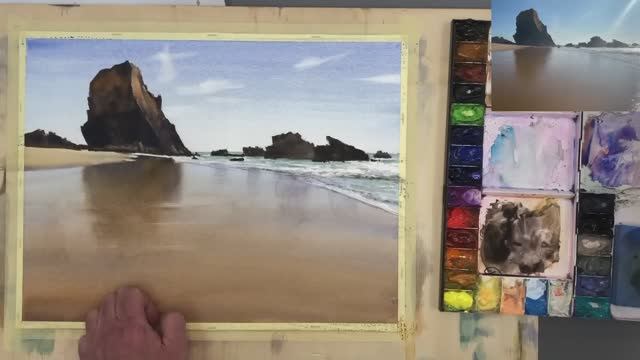 Измените свой подход к акварельной живописи всего за 20 минут с Антонио Бартоло