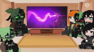 Donnie Raph Mikey and friends react to Leo[ tmnt 2012 + gacha club]_