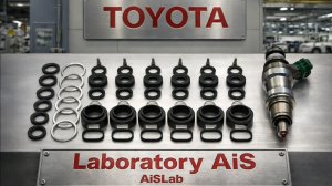 Полный Ремкомплект на 6 инжекторов Z-T13, TOYOTA (D4), 2JZFSE,.mp4