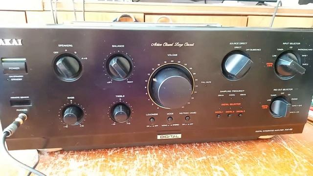 AKAI AM-69 ремонт, профилактика, проверка.