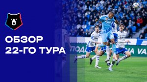 МИР Российская Премьер-Лига. Обзор 22-го тура