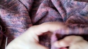 Связала кардиган из пряжи Рассказовская, показ кардигана.