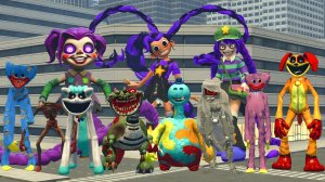 Выживание Лили Лавбрейдс, Хагги Вугги, Доуи, Догдей, Кэтнэп, Пианозавр, Поппи Плейтайм Битва GMod.