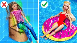 Богатая vs бедная кукла 🧸 Лайфхаки и гаджеты | 123GO