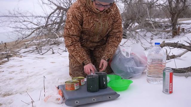 ДВА ДНЯ НА РЫБАЛКЕ. С ЖЕНОЙ НА ЗИМНЮЮ РЫБАЛКУ. НА НОВОЙ АЭРОЛОДКЕ ИЩЕМ РЫБУ.
