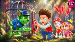 Щенячий патруль и Маршалл. Залипательное видео. Мультфильм для детей и малышей. Анимация 401