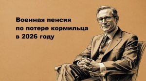 Военная пенсия по потере кормильца в 2026 году