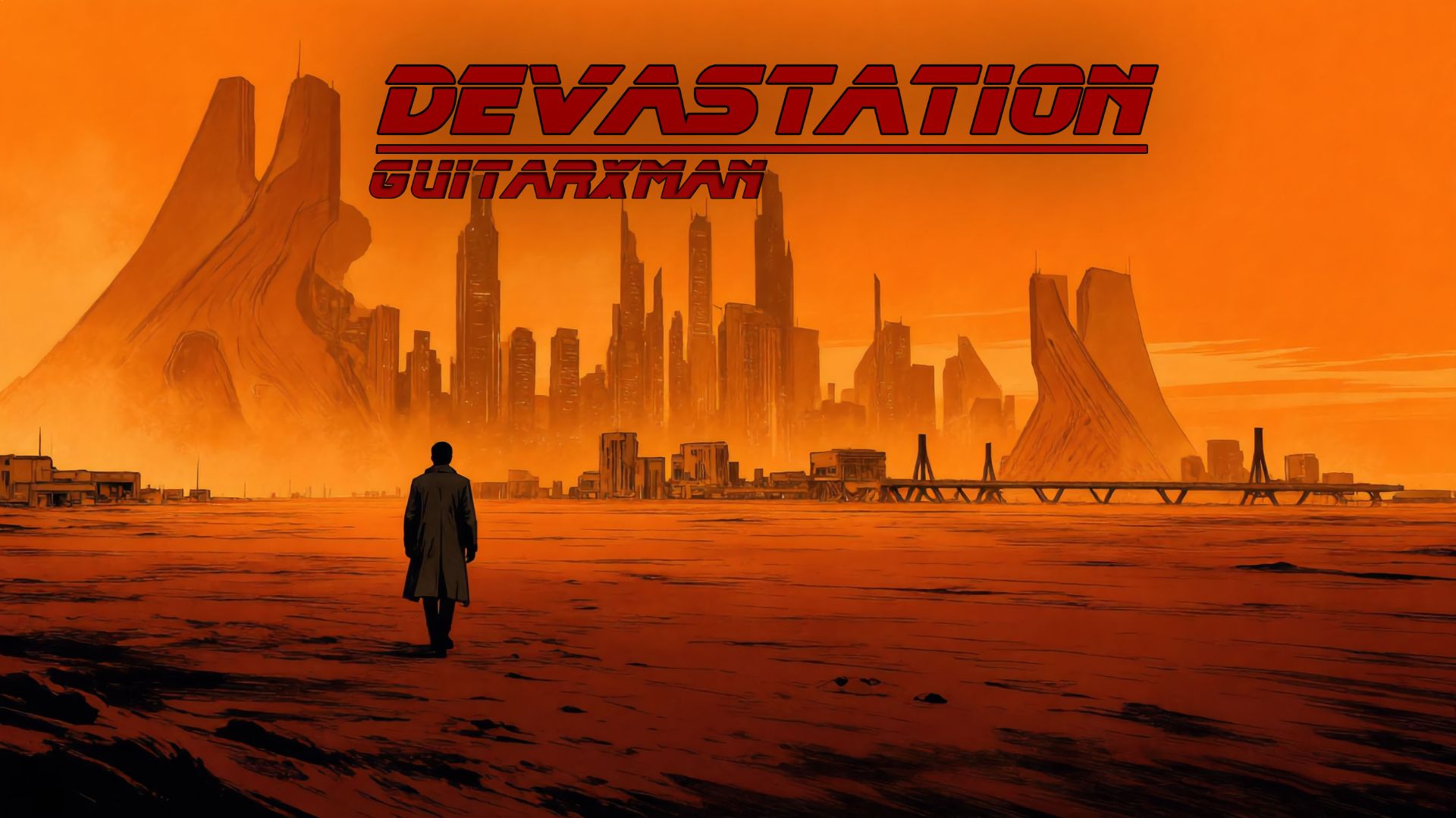 GuitarXman - Devastation. | Synth Ambient Music.