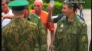 день пограничника  Поспелиха 2008г