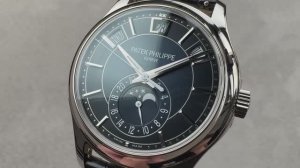 Patek Philippe Complications Annual Calendar Moon Phases (5205G-013)