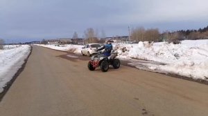 ГРИШАНЯ С МИХАЛЫЧЕМ ВЫЕХАЛИ НА КВАДРИКАХ