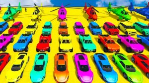 Машинки летают и прыгают! Развивающие мультики Машины помощники. Мультфильмы про машинки