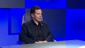 Артисты Александр Гладков и Ирина Суханова в эфире Севастопольского независимого телевидения.