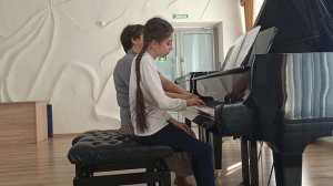 Ансамбль "Учитель ученик" (Барсегян Офелия, Кускова Елена Александровна)