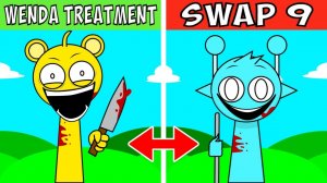 INCREDIBOX SPRUNKI: ЛЕЧЕНИЕ ВЕНДЫ ☀️ НО SWAPPED 9! 💊🔀