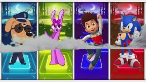 Шериф Лабрадор против Маккуина Червя ЕХЕ, Пожирателя Автобусов и Маккуина Динозавра — Тайлс Хоп