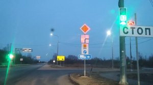 Светофор не даёт ехать по главной ч.2