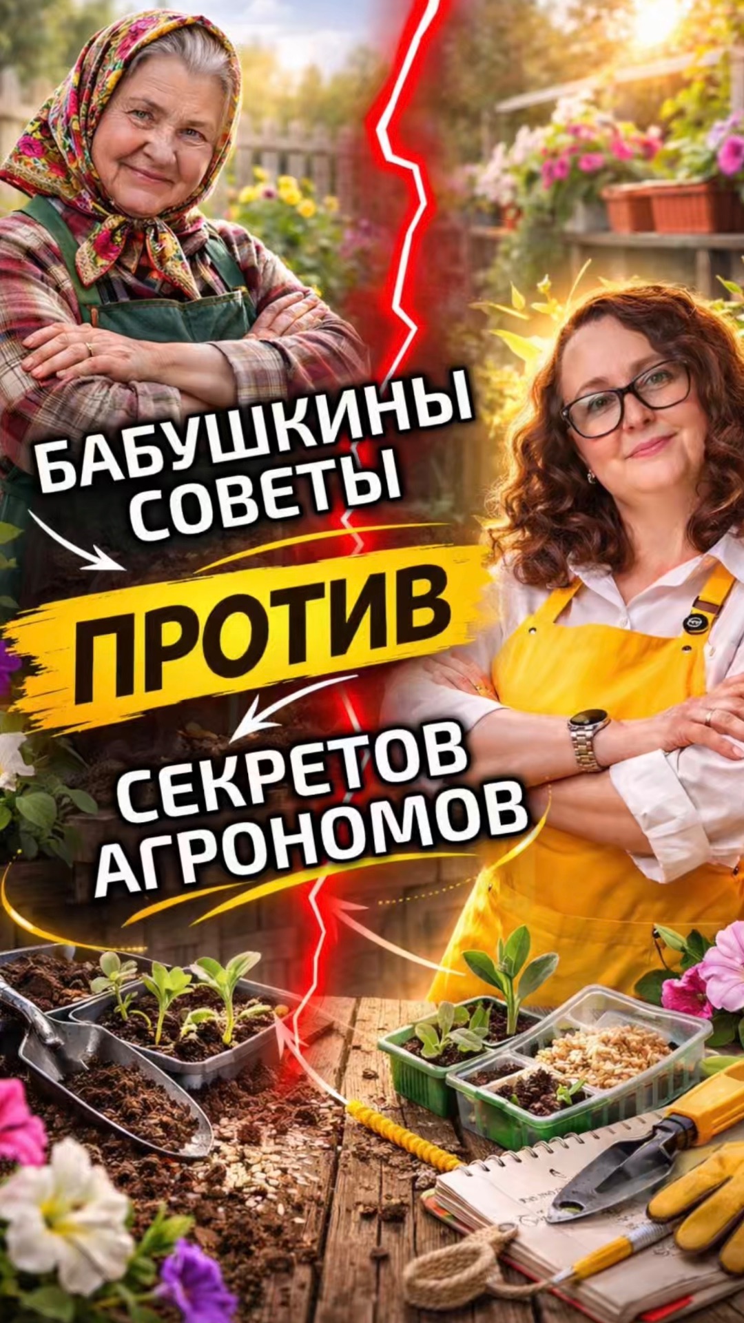 Чьи советы слушать? Бабушки или агронома?