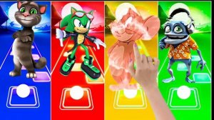 ГОВОРЯЩИЙ ТОМ ПРОТИВ СОНИКА И КРЕЙЗИ ФРОГА: Музыкальный Баттл Героев — Веселый Мультик 🐱⚡