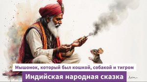 Мышонок, который был кошкой, собакой и тигром. Индийская народная сказка. Аудиосказки
