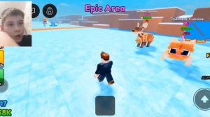 (Vanya играет) Мой друг Андрей Сбежал из нокаута ради брейнрота в ROBLOX