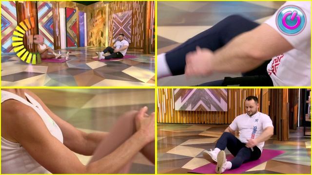 Мягкая и очень полезная зарядка запускает лимфоток! Займёт всего полторы минуты