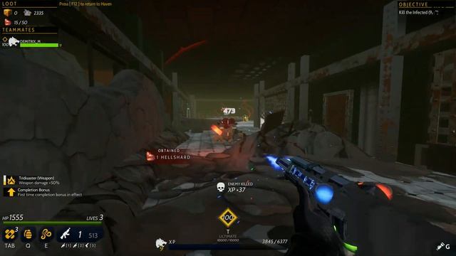 Core world walkthrough Hellbreach №6 Weeping cavity