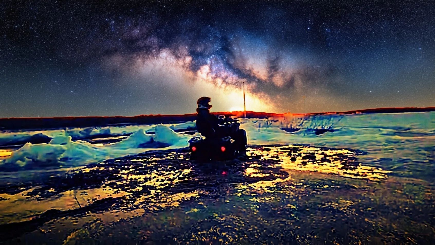 Открыли весенний квадро-сезон 🐳