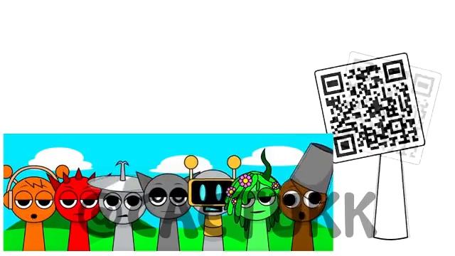My Sprunki OC: QR-CODE (By Cactukk)