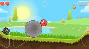 Прохождение уровней в Red ball 4. 1-5