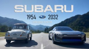 Subaru Car 1954-2032 История трансформации Легенд Автомира #Technoyarus
