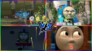 ПАРОВОЗИК ТОМАС ПРОТИВ ПОЕЗДА-МУТАНТА: Музыкальная Битва Монстров — Веселый Мультик 🚂💥