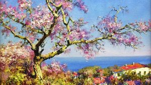 Весенние пейзажи художника Юрия Обуховского