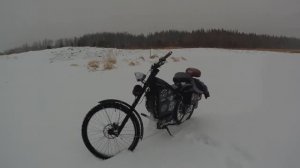 Зимний сплав по льду реки на 20 км.Миссия Нейва 3 Финал истории. Прорвался через метель в Невьянск.