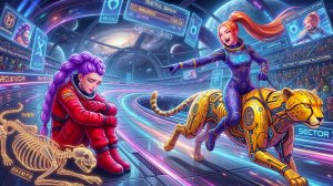 Золотая семья против Рубиновой семьи: РУМИ получает волшебного ЛЕОПАРДА  — KPOP Охотники на демонов