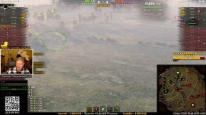 Сложноватый бой во взводе на Объект 261 - статисты потеют.