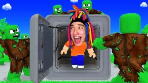 КИТАЙКА СТРОИТ БУНКЕР ЧТОБЫ СПРЯТАТЬСЯ ОТ ЗОМБИ!