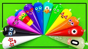 Мультики для малышей. 🌈 Слайм из кондитерских мешков! Смотреть онлайн мультики детям.