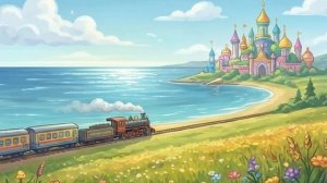 Песня про то, куда едет поезд 🚂🛤️🐻🐰
