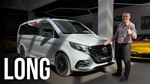 Обзор на сочный Mercedes V-class Long в топовой комплектации
