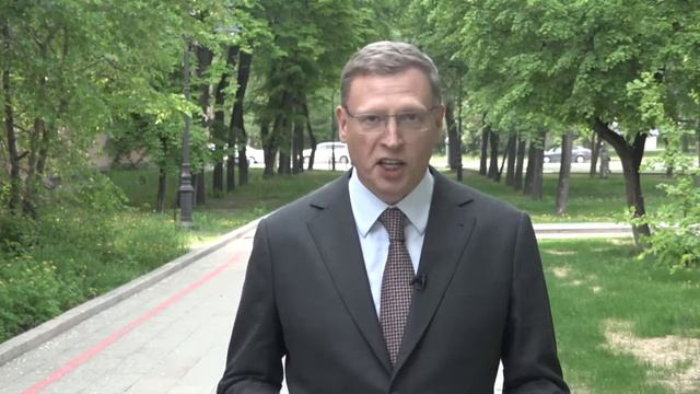 Последний звонок 2021. Поздравление губернатора Омской области Буркова А.Л. смотреть онлайн